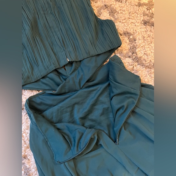 Lulus Green Formal Dress Gown Prom Wedding Cut-out - Picture 10 of 10